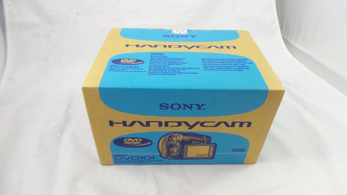 Sony Handycam DCR-DVD101E Camcorder for sale online | eBay