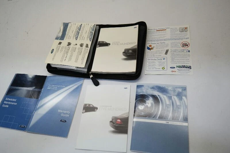 2005 Ford Five Hundred Owners Manual — 第 3/4 张图片