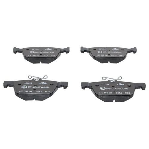 ATE 13.0470-7294.2 Bremsbelagsatz Scheibenbremse Hinterachse FüR Seat Skoda Vag-image