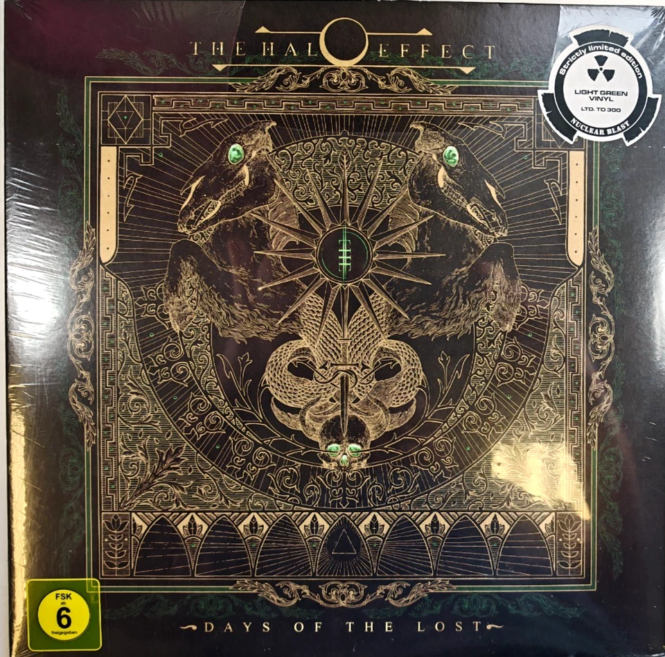 The Halo Effect – Days Of The Lost LP Album Vinyl Record green limited 2022 - Image 2 of 4