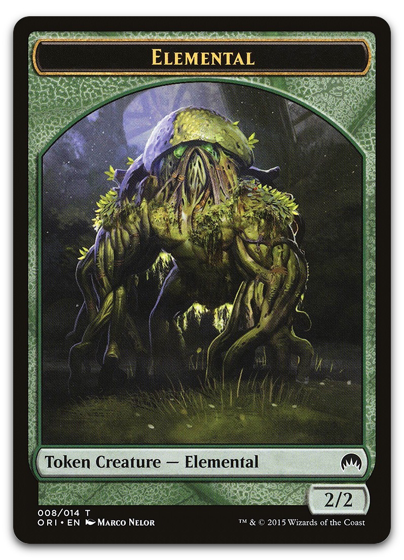Elemental Token #8 (LP) Magic Origins ORI Magic MTG