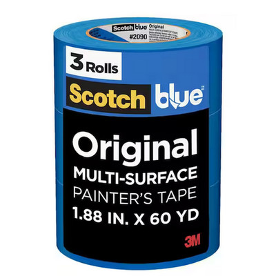 ScotchBlue 1.88 In. x 60 Yds. Original Multi- Surface Painter's Tape (3 Rolls)