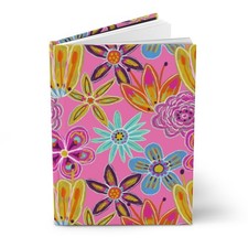 Colorful Floral Pattern Journal