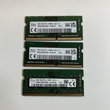 Lot of 3 8GB 24 Total GB PC4 Laptop Ram READ MIXED USED