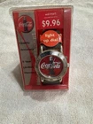 NOS Vintage 1999 Coca Cola Watch. Glow In The Dark Hands. Still In Package ¥