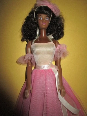 B-1567) RARE VINTAGE MY FIRST BARBIE AA CHRISTIE BALLERINA #1801 MATTEL 1988 - Bild 1 von 4