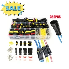 Waterproof Car Electrical Connector Terminals Automotive Wire Plug 1234 pin US