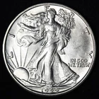 1944-S AU WALKING LIBERTY HALF $ ~ SILVER AT AN ALL TIME HIGH ~ FREE SHIPPING