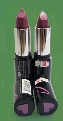 NYX Shout Loud Satin Lipstick SLSL07 In Love .12oz Ea 2 pcs Read