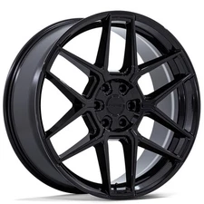 22x10.5 Niche Wheels NC281 Rise Gloss Black Rims 5x112 ET+38 (4pcs)