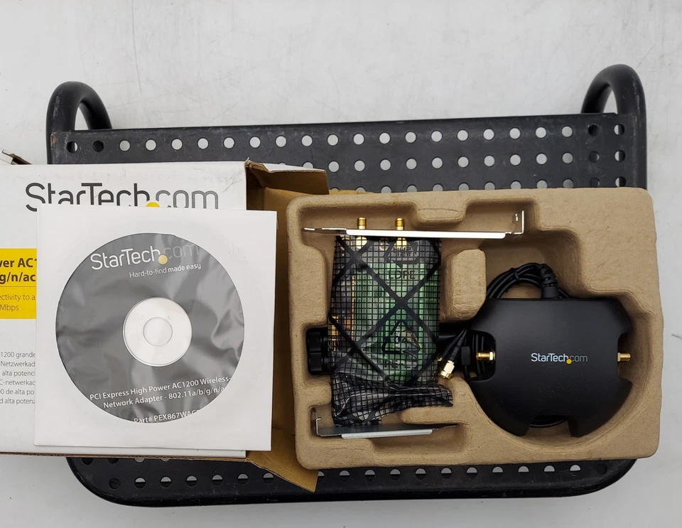 LOTE DE 2 adaptadores de red inalámbricos PCI Express AC1200 STARTECH PEX867WAC22 Foto 3 de 3