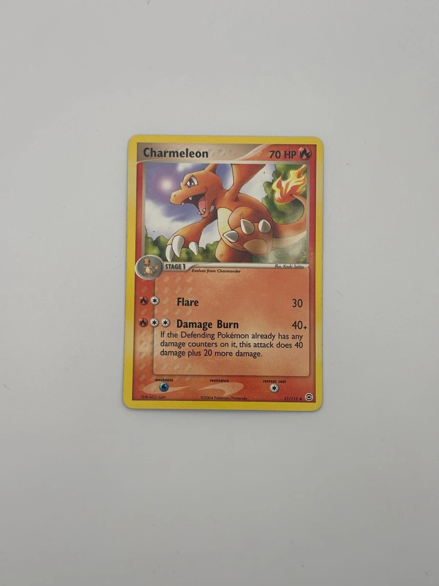 Charmeleon 2004年製 トレーディングカード Charmeleon Pokémon TCG EX FireRed & LeafGreen Individual Trading
