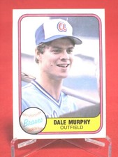 Dale Murphy 1981 Baseball Card FLEER #243 Atlanta Braves