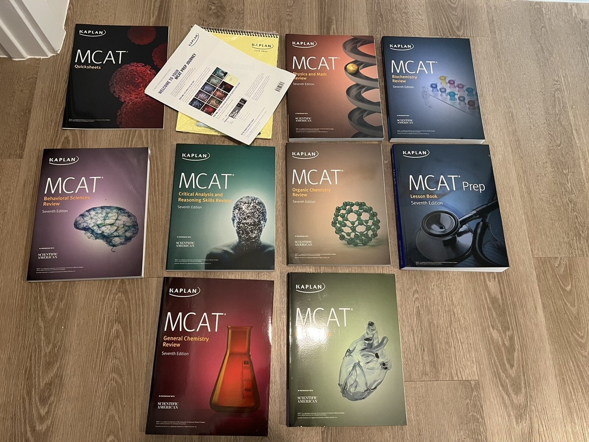Kaplan MCAT Complete 7-book Subject Review 2021-2022