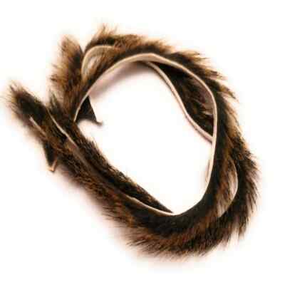 PINE SQUIRREL FUR ZONKER STRIPS PACK OF 5  FOR FLY TYING - WINGS, TAILS, DUBBING