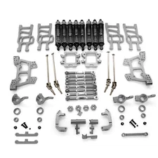 CNC Metal RC Car Full Upgrade Parts For HSP 94108 94111 1/10 Off-Road Model cazu