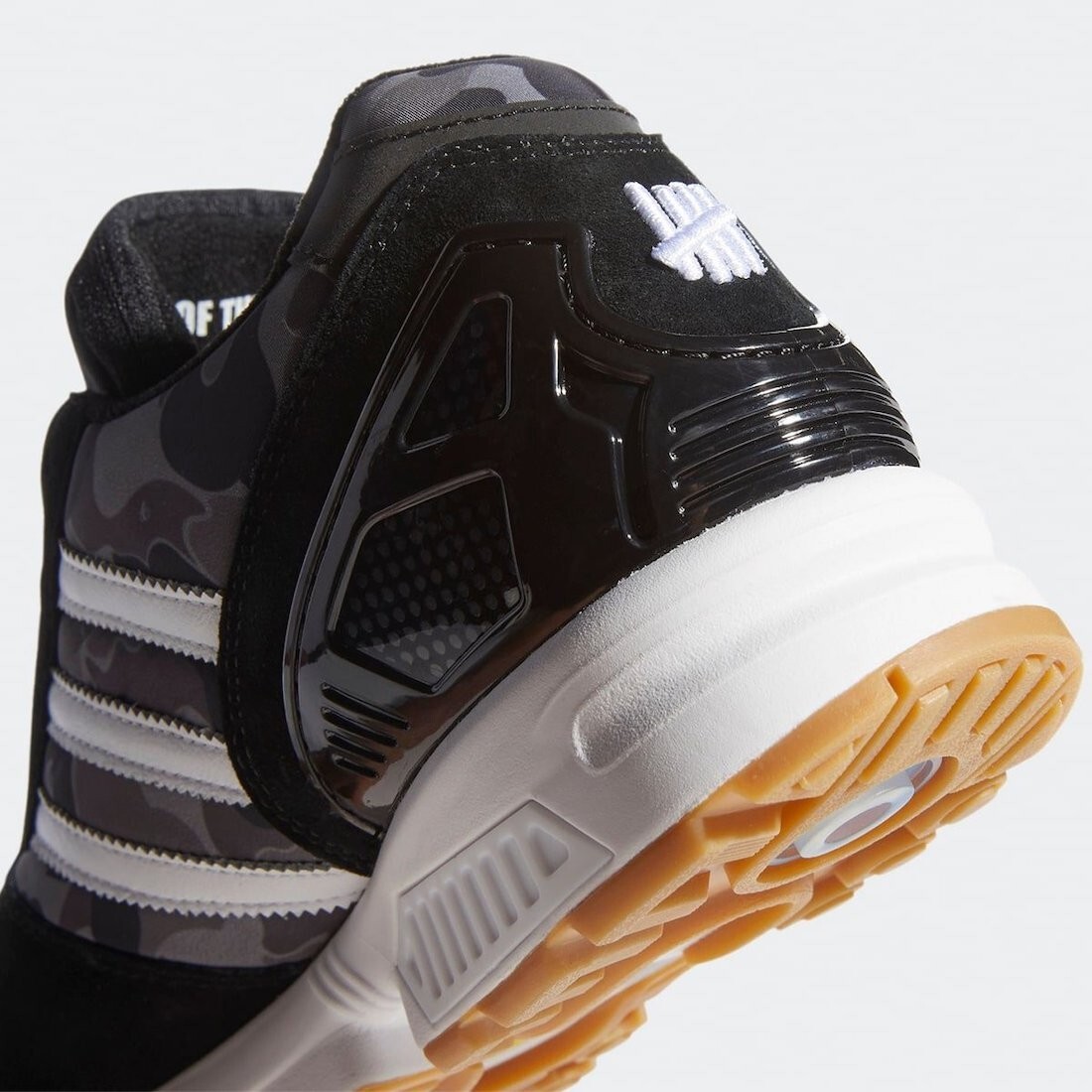 BAPE x Undefeated x adidas ZX 8000 Core Black/Footwear White BAPE x Undefeated x adidas ZX 8000 Core Black/Footwear White