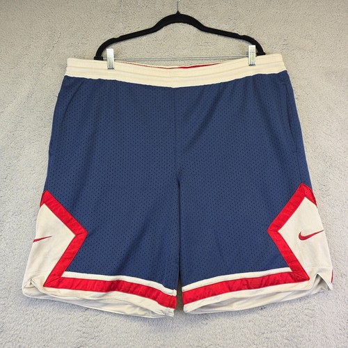 Vintage Nike Basketball Shorts Herren XL Blau Relaxed Fit Performance Athleisure