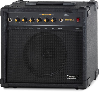 Gitarre Amp Gitarrenverstärker 75 Watt Verstärker Verzerrer LineOut Combo