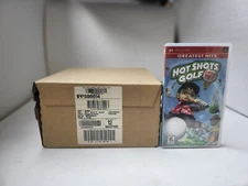 12 NEW Factory Sealed Hot Shots Golf Open Tee games for Sony PSP one  CASE OF 12