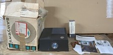 Vintage Sawyers 550r Slide Projector With Corded Remote