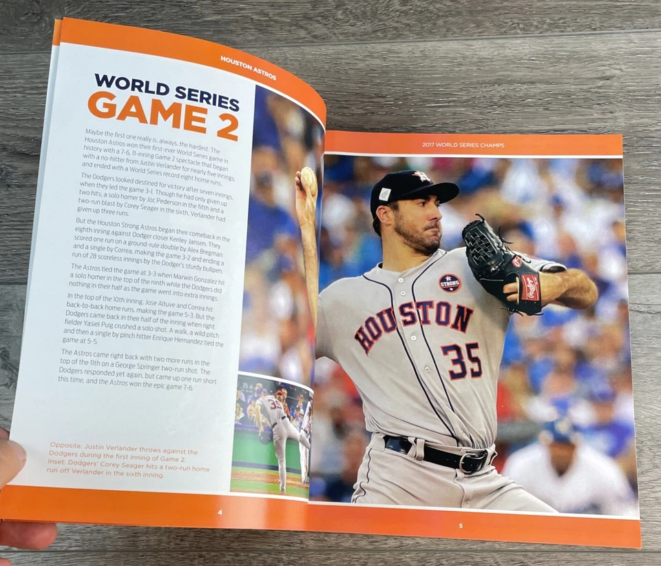 2017 World Series Champs Houston Astros Magazine COLLECTOR'S EDITION STRONG MINT - Image 4 of 4