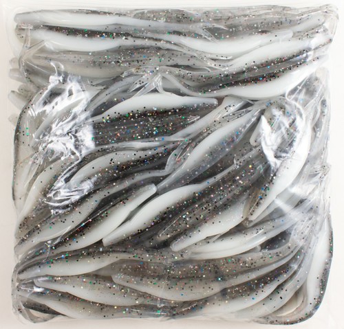 ZOOM SUPER FLUKE 100 PACK BULK 5.25" 023-224 BAIT FISH DN1308