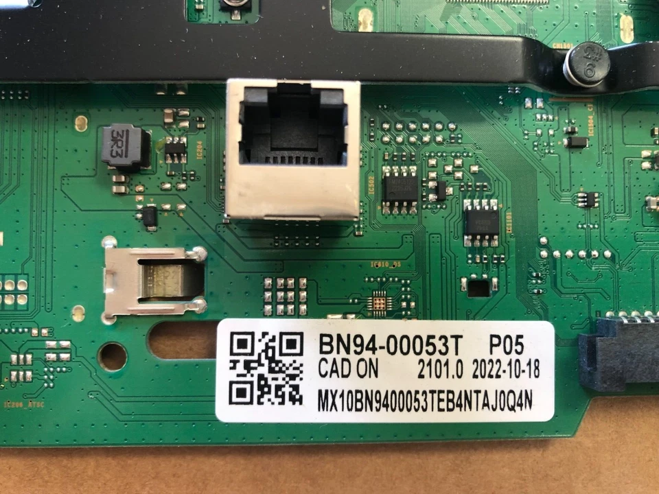 Placa principal Samsung BN94-00053T para UN75TU7000FXZA, painel # CY-BT075HGHV2H - Imagem 2 de 3