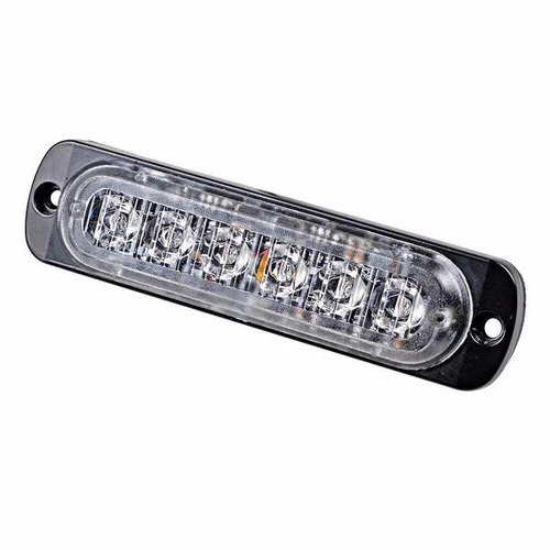 New 4*12V 24V 6 LED Amber Strobe Flashing Recovery Lightbar Truck beacon Lights - Picture 11 of 12