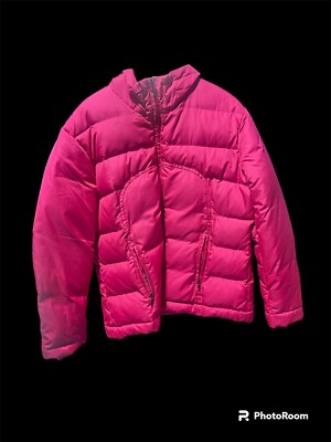 POLAR EDGE Woman's Goose down Feather Puffer Jacket Size L Color Pink