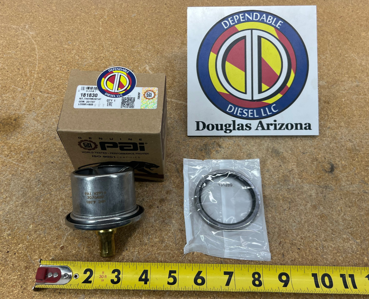 Thermostat 180° Non Vented for a 855 Cummins. # 181830 Ref