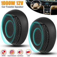 Universal Pair 1000W Car Speaker Audio 4Ω Super Power Loud Dome Tweeter Speakers