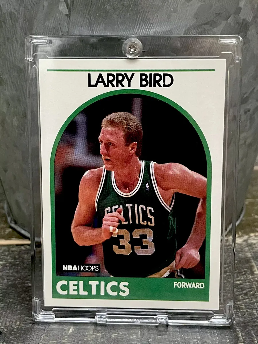 LARRY BIRD Card - 1989 AUTHENTIC Original CELTICS JERSEY #33