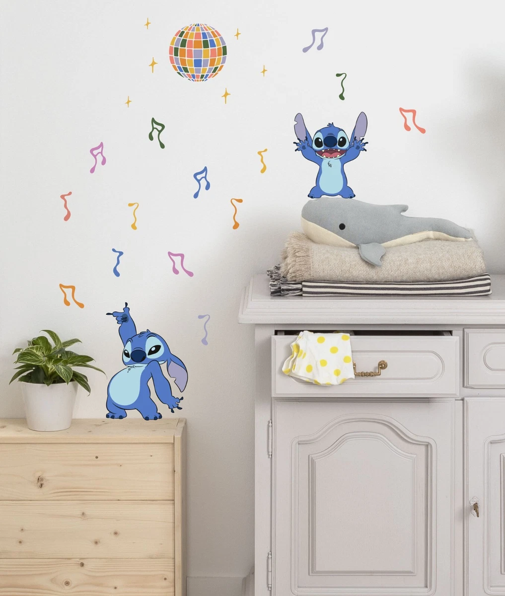Set De Pegatinas De Pared Disney Lilo & Stitch 50x70cm 23 Piezas