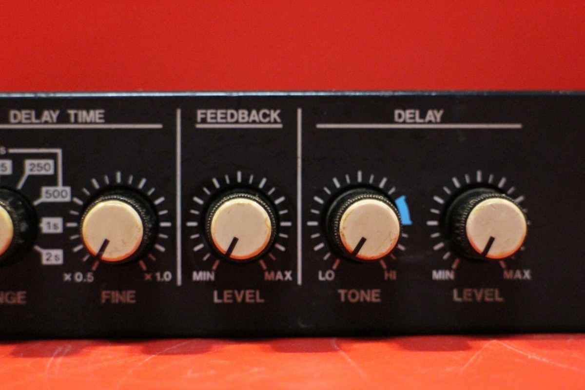 USED BOSS RPD-10 RPD 10 Digital Panning Delay Micro Rack Series