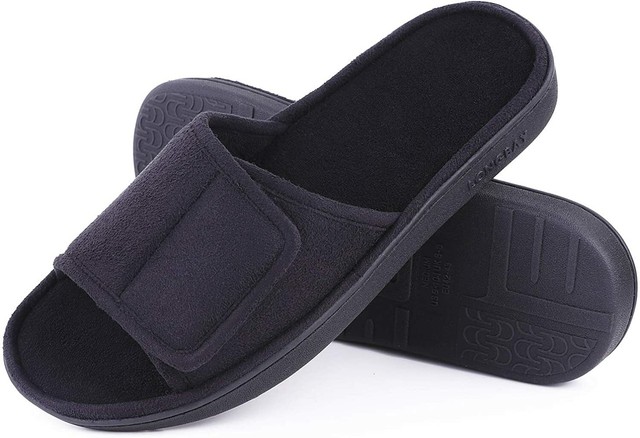 memory foam slide slippers