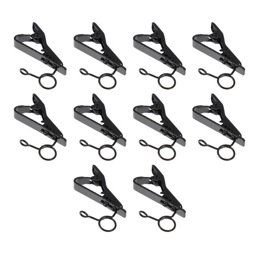 10PCS Mic Holder Clips Wireless Lavalier Microphone Tie Clip Lapel Mic Clip - Bild 1 von 12