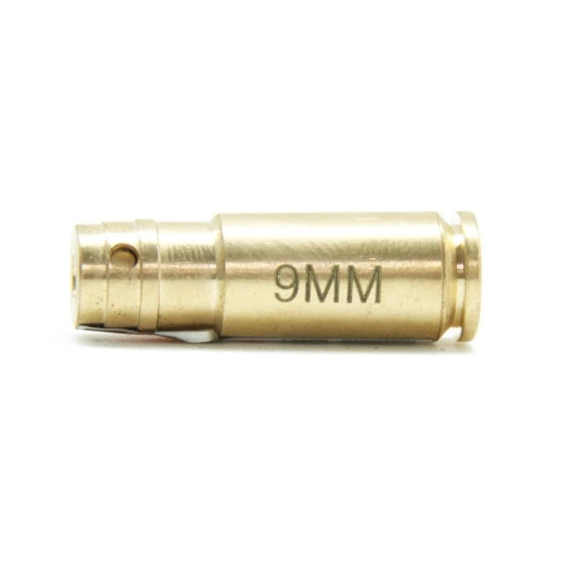 Red Laser Calibrator Cartridge Bore Sighter Cal .9mm Boresighter + Battery - Image 3 of 4