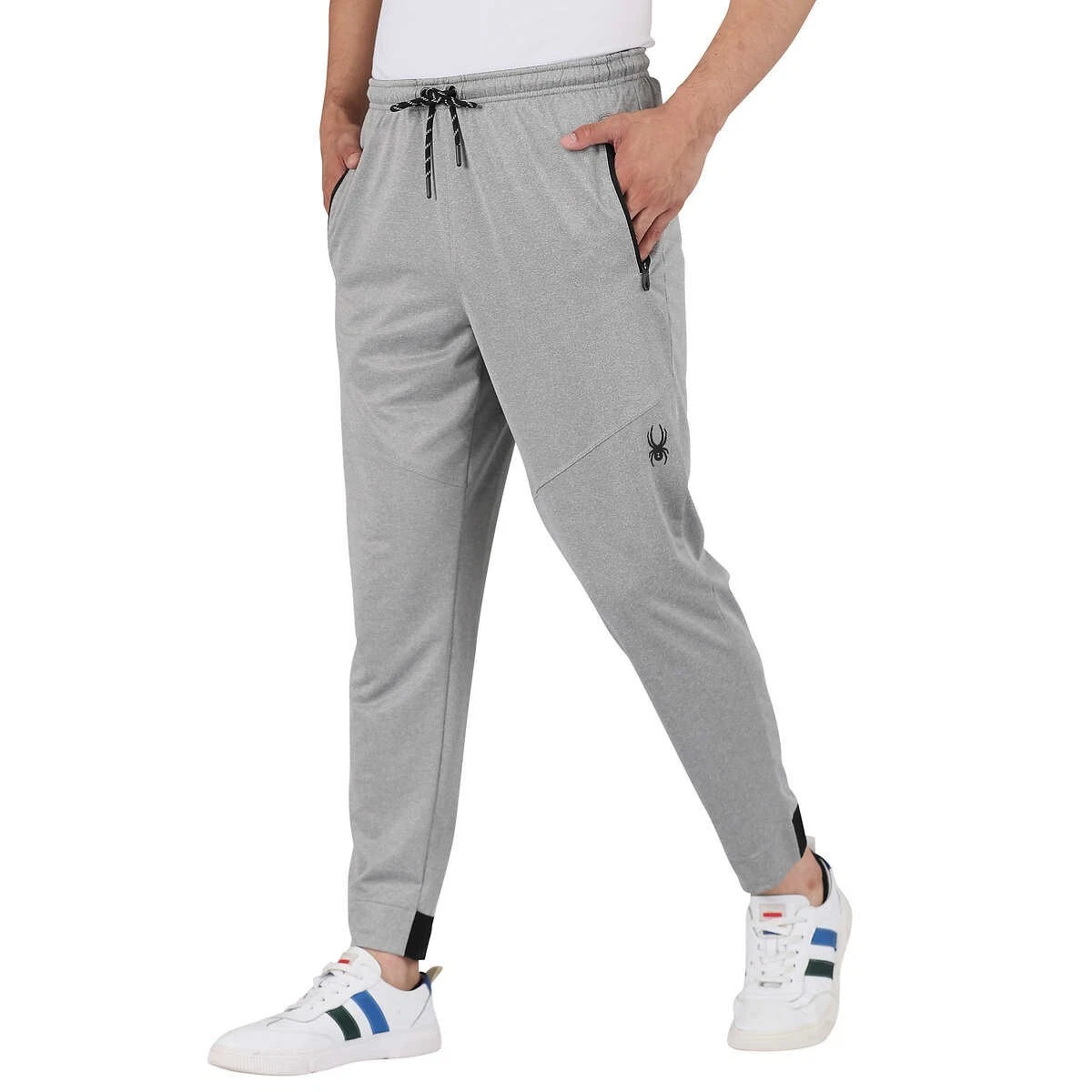 Spyder Active Mens Performance Jogger Jogging Activewear Pants Gray Size XXL