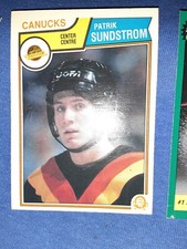 1983-84 O-Pee-Chee #361 Patrik Sundstrom ROOKIE RC - Vancouver Canucks MINT