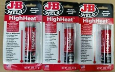3 Pack J-B Weld 8297 HighHeat 550 Degree Epoxy Putty Stick - 2 oz.