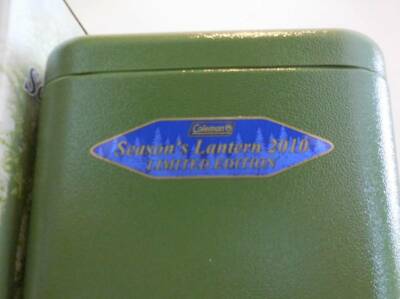 Coleman Seasons Lantern 2010 Limited Edition Forest Green NEW