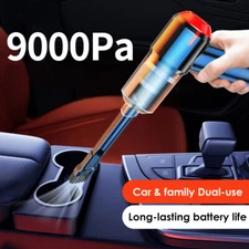 Handheld Car Vacuum Cleaner 9000pa 120w High Power Wireless Vacuum Cleaner