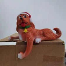 Vintage 1982 Sun Hill Industries Dog Christmas Stocking Hanger
