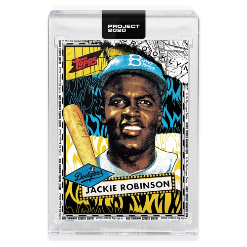 Topps Project 2020~1952 Jackie Robinson #140 By Tyson Beck PR:6068