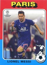 2021-22 Topps UEFA Champion League INSERT 1975 LIONEL MESSI NO. 14