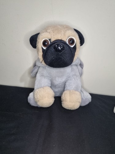 Large Plush Toys 8" Pug Dog in 7 Costumes Cuddly Soft Toy Teddy Plush Animal - Picture 3 of 3