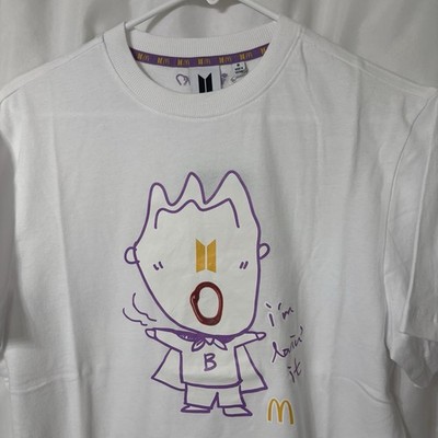 McDonalds BTS Shirt Mens Medium J Hope K Pop Bighit Music Food Tee I m Lovin It