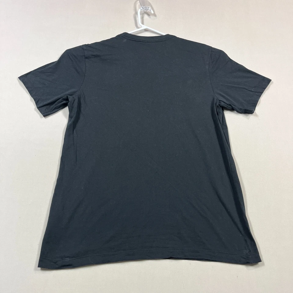 Air Jordan T Shirt Black Jumpman Crew Neck Casual Cotton Tee Mens Medium M Slim - image 2 of 4