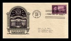 Dr Jim Stamps 3c Roosevelt White House First Day Cover Cachet Craft Staehle
